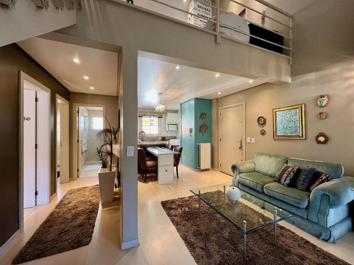 شقة Cobertura Duplex De Cinema 3Dorm By Achei غرامادو المظهر الخارجي الصورة